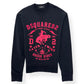 DSQUARED2 LOGO PRINT SWEATSHIRT BLACK / RED M