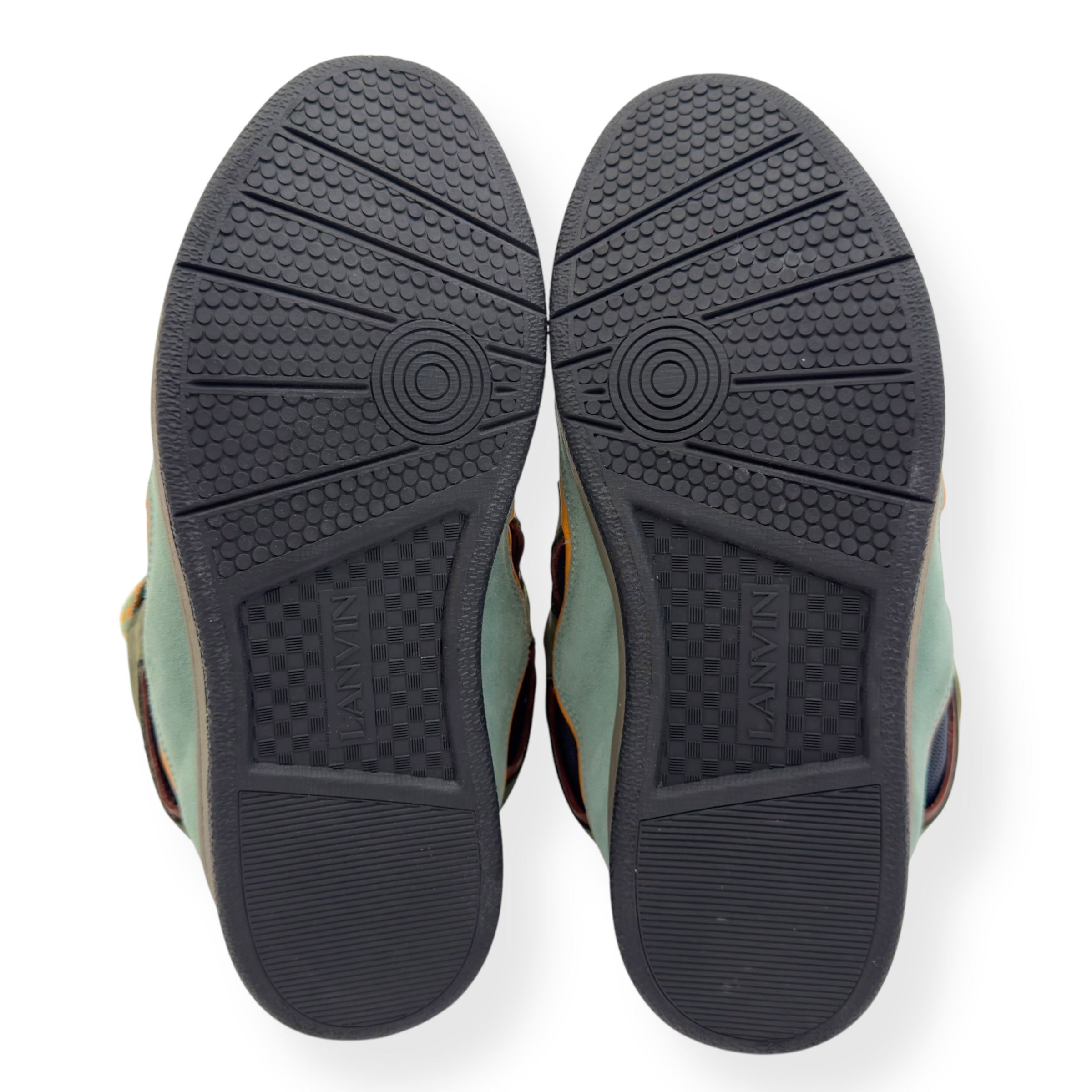LANVIN CURB SNEAKER MOSS GREEN 42 / UK8