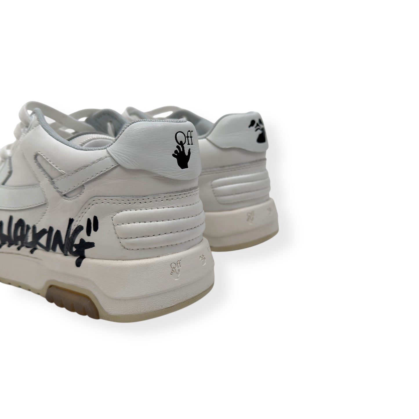 OFF-WHITE OUT OF OFFICE LOW TOP SNEAKER WHITE / BLACK 41 / UK7