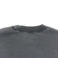 PALM ANGELS CURVED LOGO SWEATSHIRT GREY / WHITE S