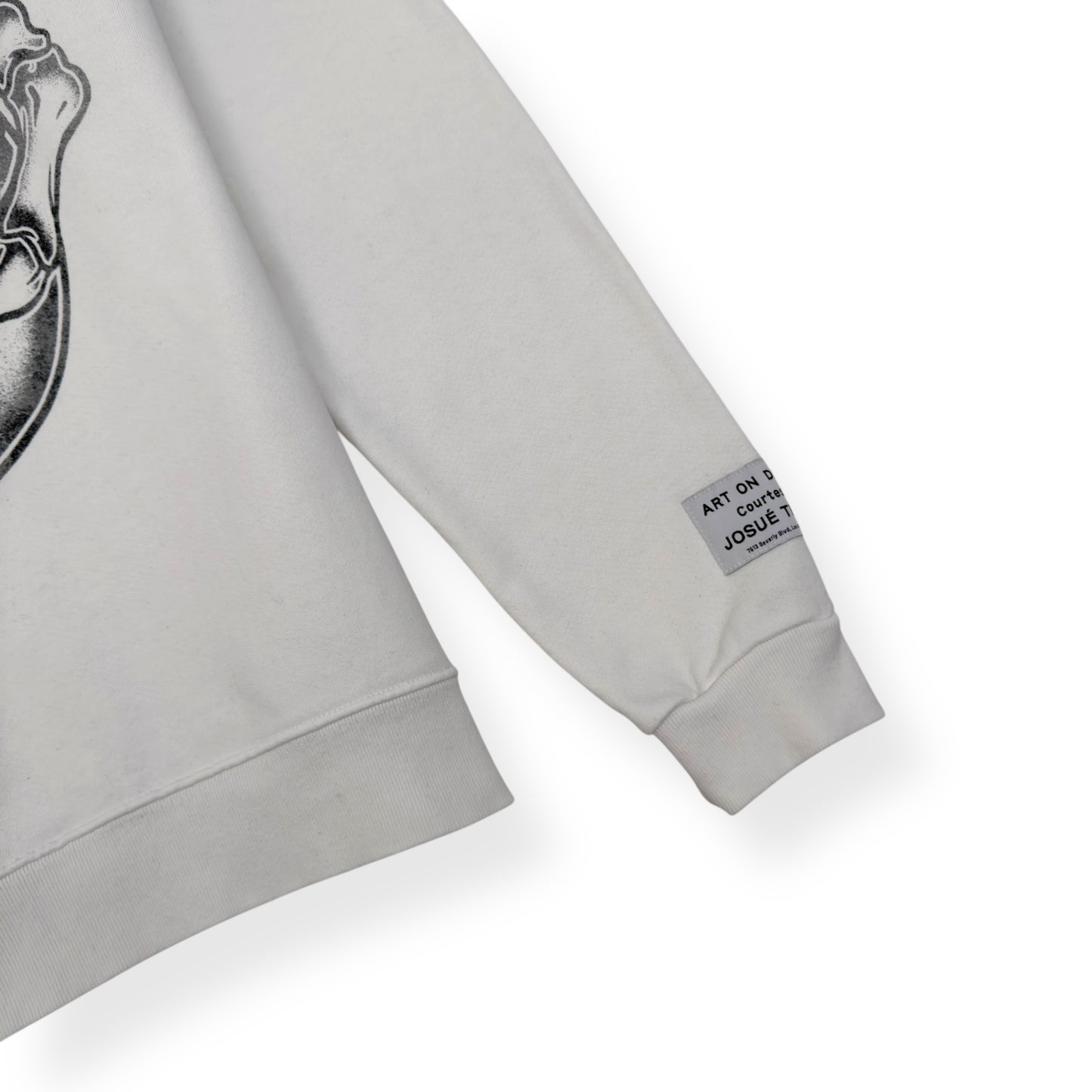GALLERY DEPT. G BALL CREWNECK SWEATSHIRT WHITE / RED M