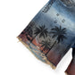 AMIRI DISTRESSED WASHED DENIM SHORTS BLUE W34”