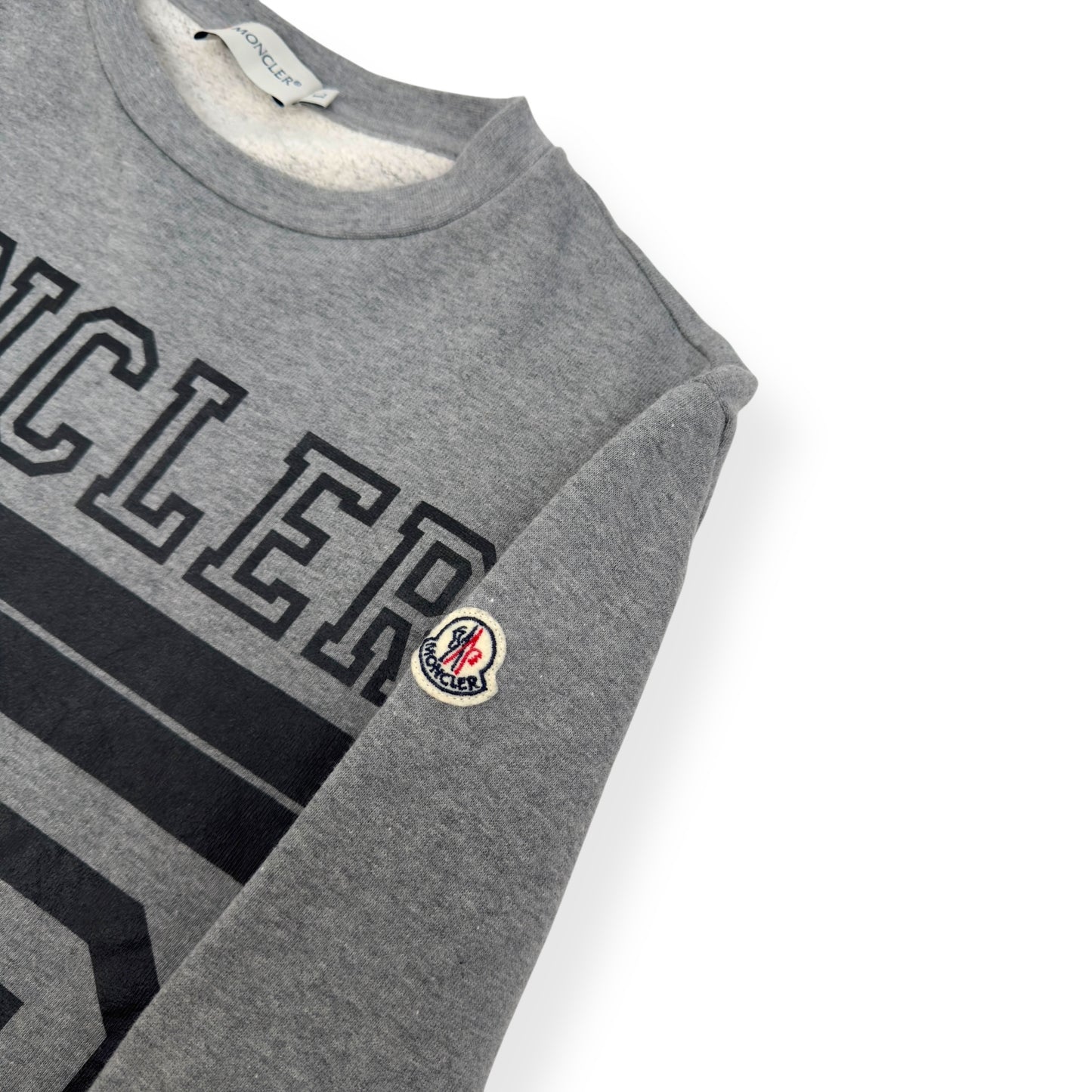 MONCLER 52 SWEATSHIRT GREY / BLACK L