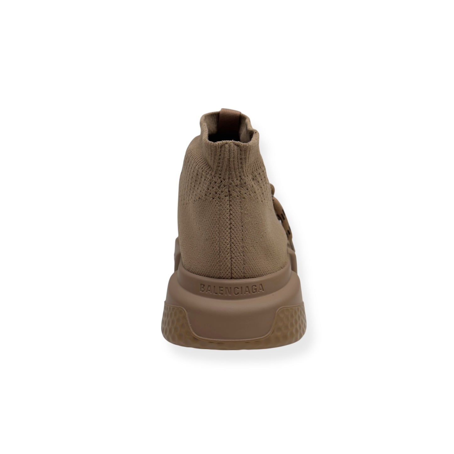 BALENCIAGA SPEED LACE-UP SNEAKER BEIGE UK7