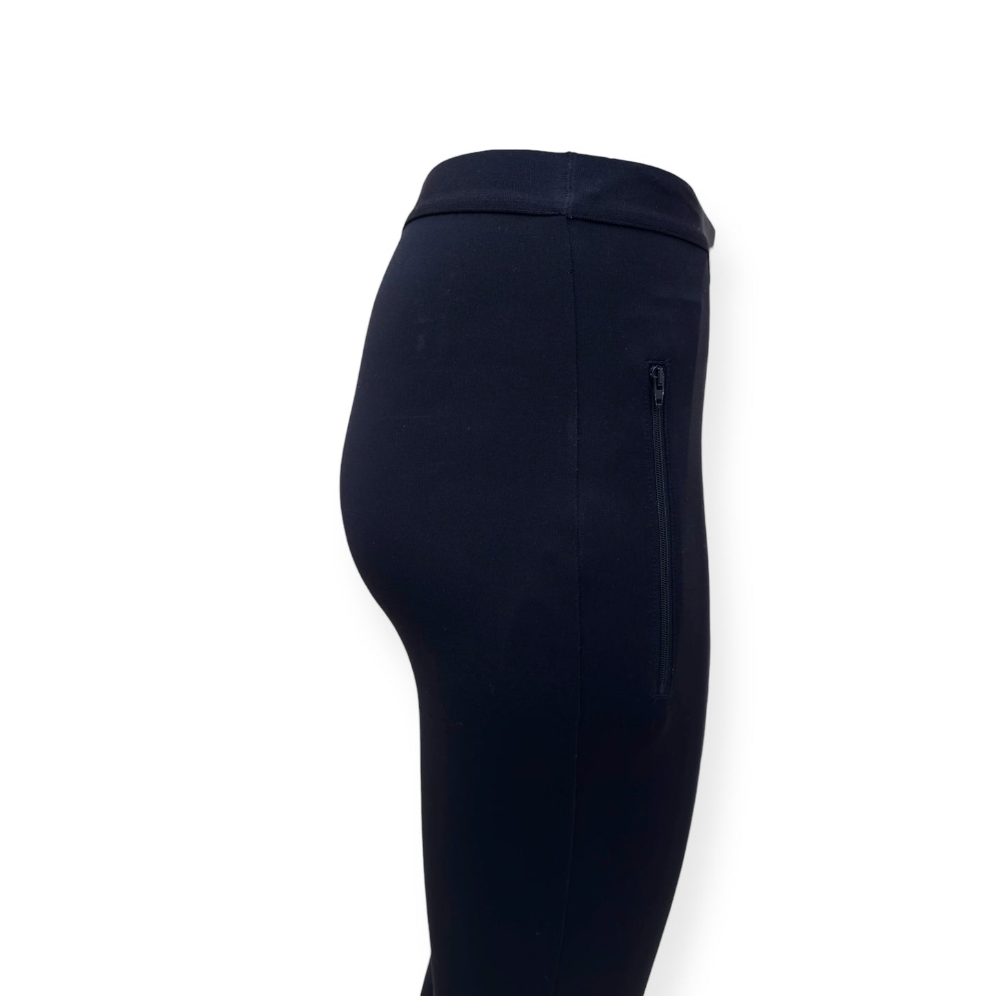 BALENCIAGA LOGO-PRINT STRETCH-JERSEY LEGGINGS BLACK 34 / XS