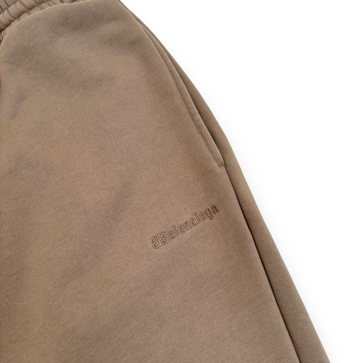 BALENCIAGA OVERSIZED SWEATPANTS BIEGE XS