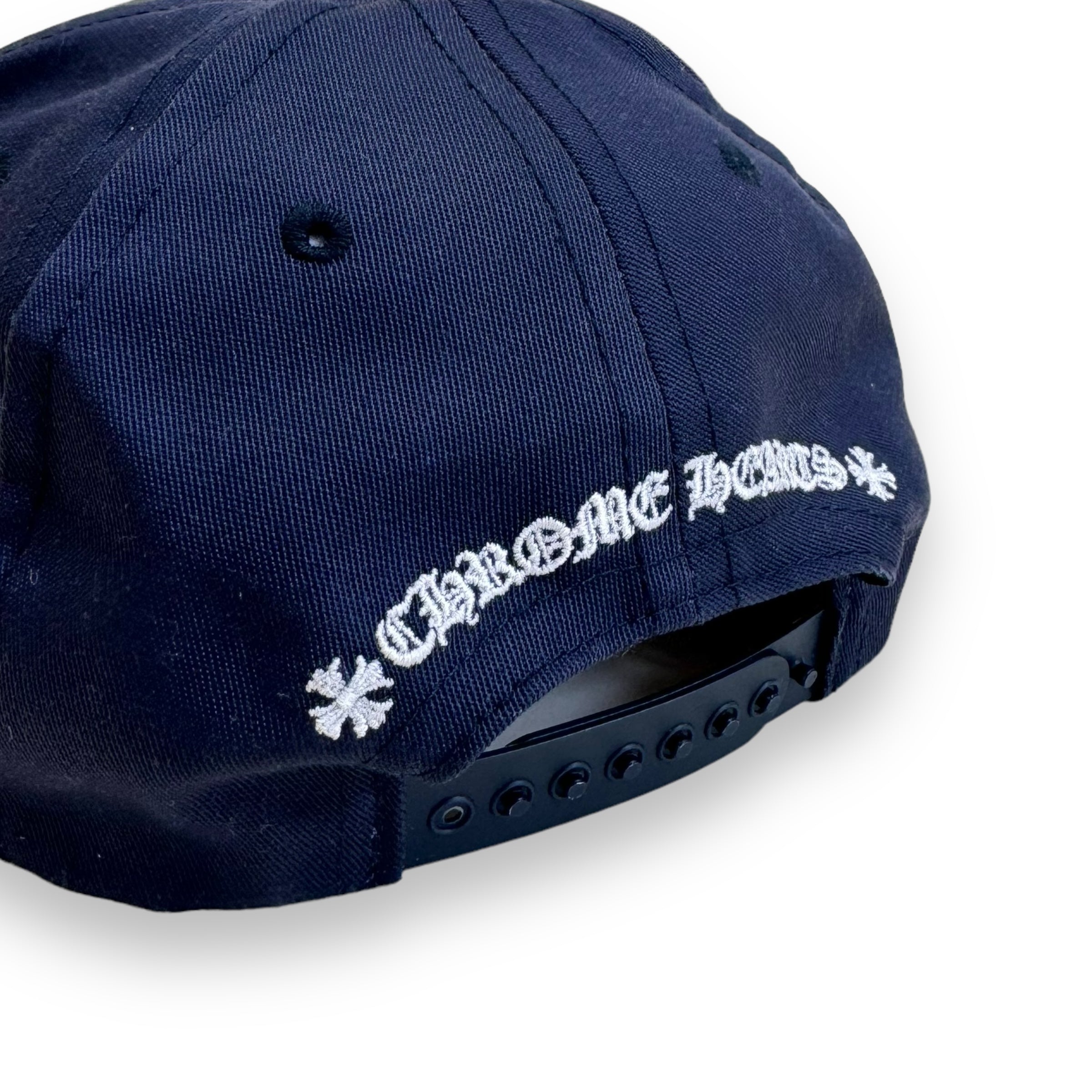 CHROME HEARTS CH CAP NAVY O/S