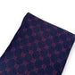 GUCCI GG WOOL SCARF NAVY / RED O/S