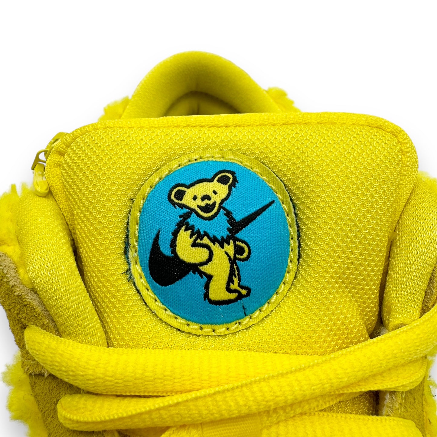 NIKE SB DUNK LOW GRATEFUL DEAD BEAR SNEAKER YELLOW UK10