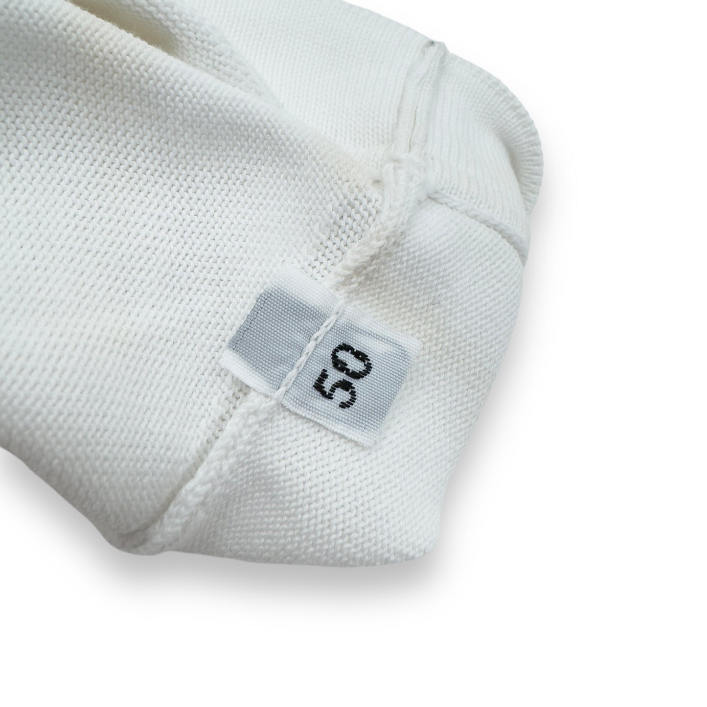 THOM SWEENEY COTTON LONG SLEEVE T-SHIRT WHITE  M