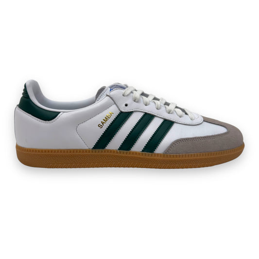 ADIDAS SAMBA OG SNEAKER WHITE / GREEN UK10.5