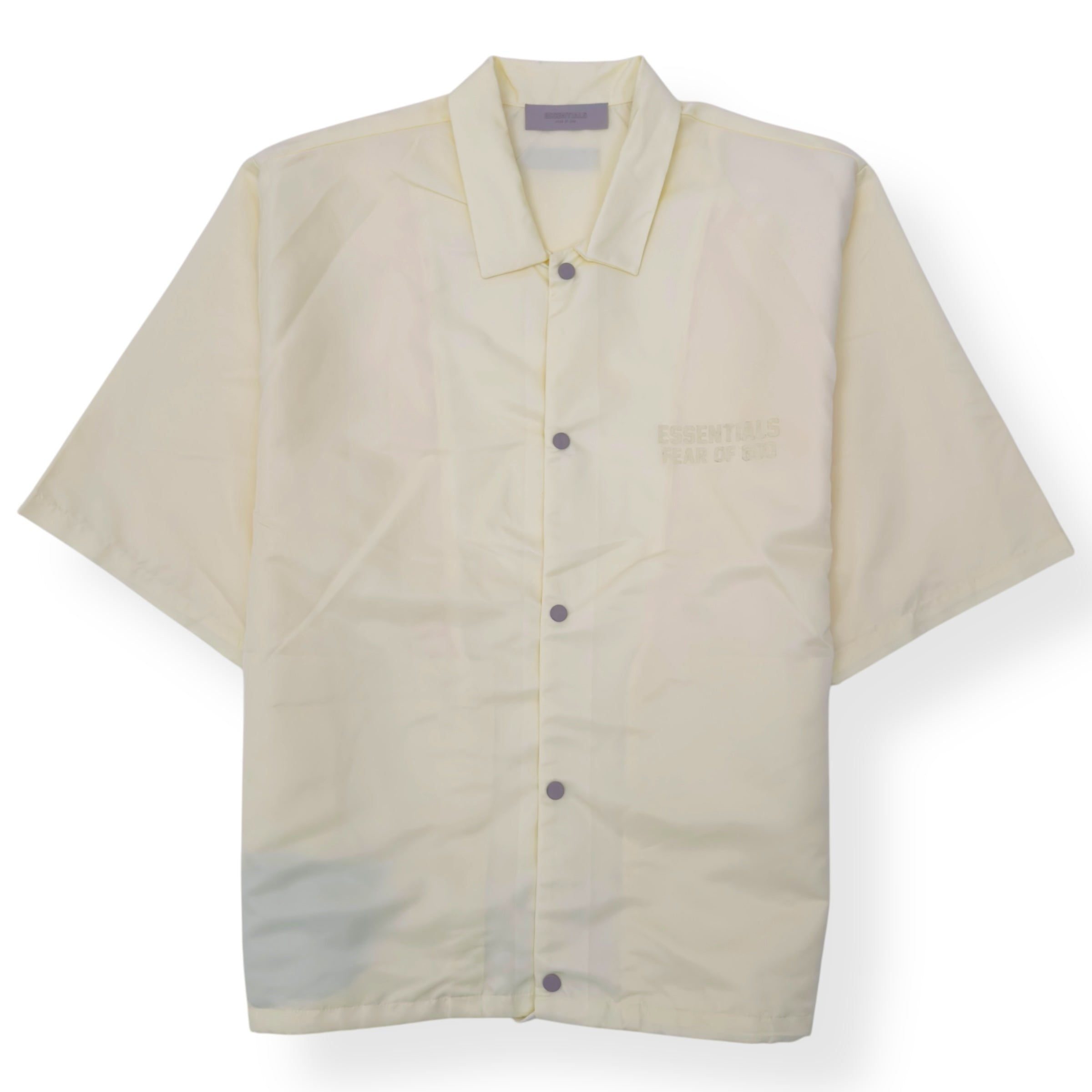 FEAR OF GOD ESSENTIALS OVER-SHIRT CANARY YELLOW L