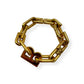 BALENCIAGA B CHAIN BRACELET GOLD
