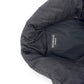 BALENCIAGA OVERSIZED QUILTED LOGO-JACQUARD SHELL PUFFER JACKET BLACK 46 / XS