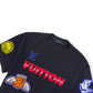 LOUIS VUITTON NBA MULTI-LOGO T-SHIRT BLACK M