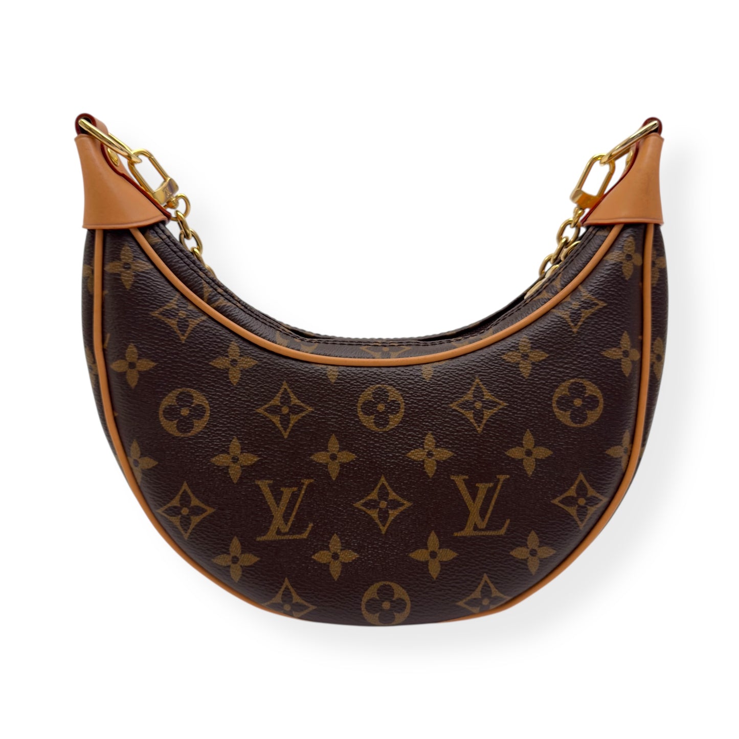 LOUIS VUITTON LOOP BAG MONOGRAM CANVAS BAG BROWN PM