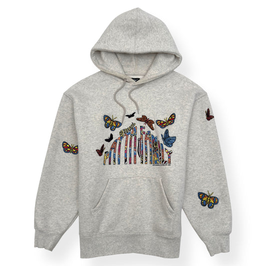 PATTA FAMILY CLASSIC HOODIE GREY / MULTICOLOURED L
