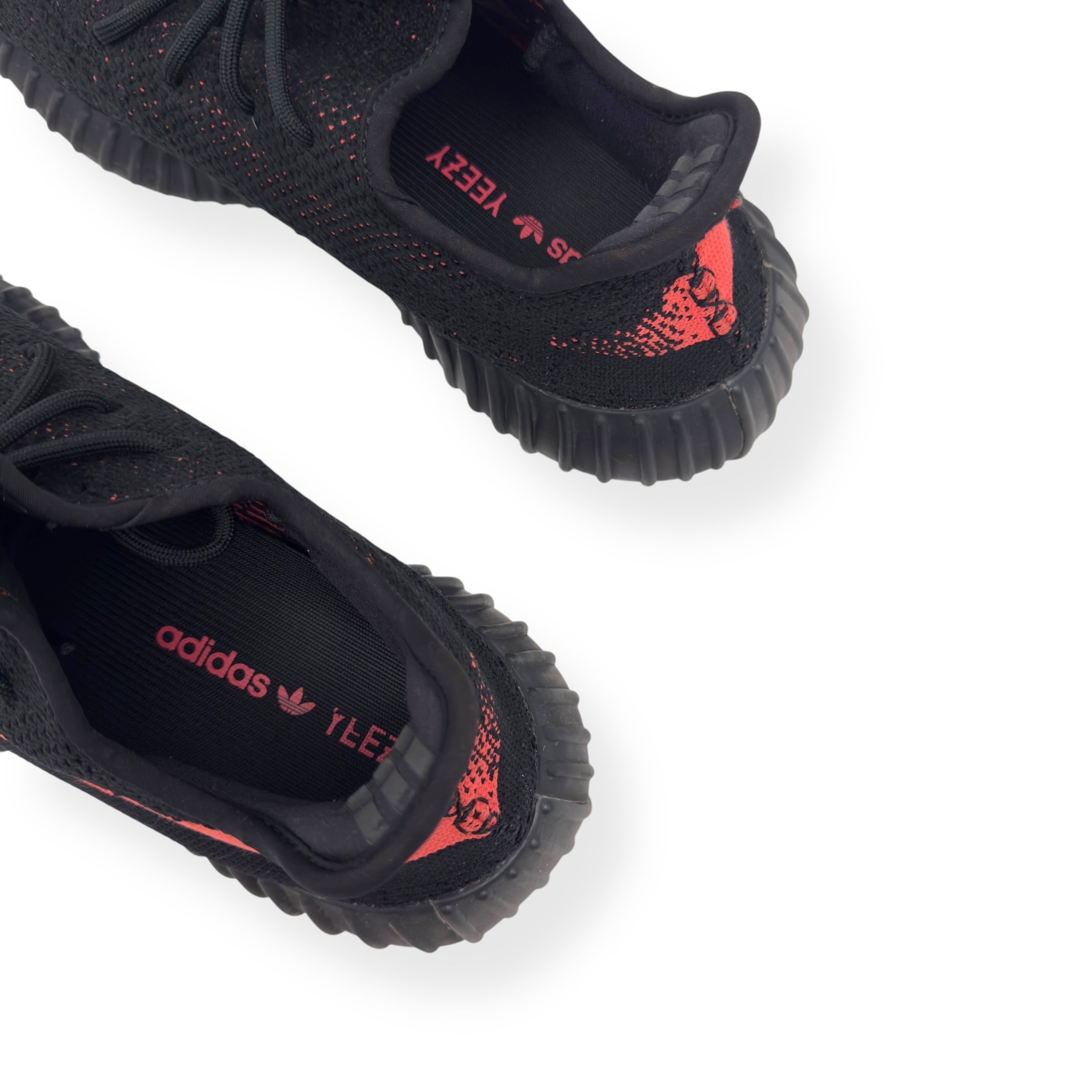 YEEZY BOOST 350 SNEAKER CORE BLACK / RED UK9