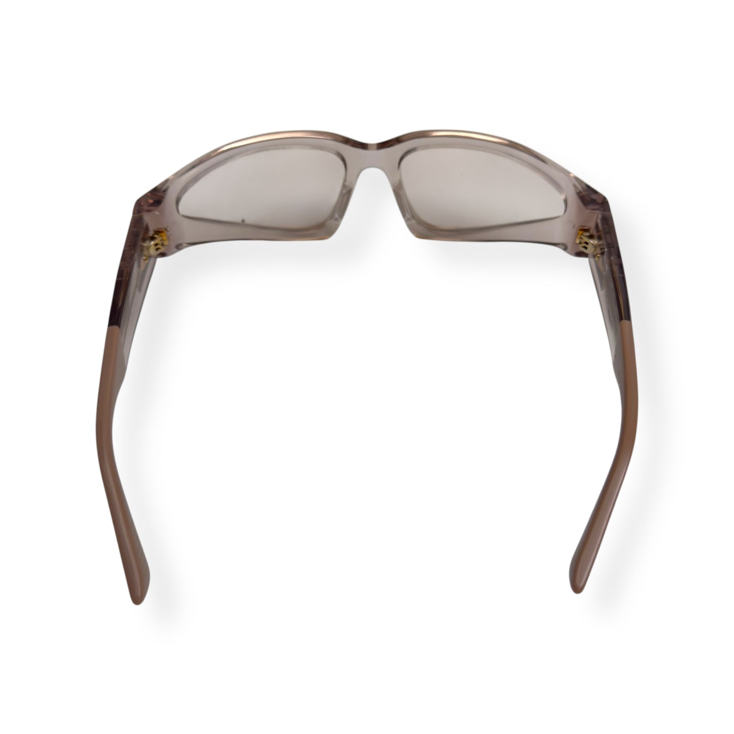 BOTTEGA VENETA ROKA ACETATE SUNGLASSES TRANSPARENT / ROSE