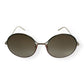 GUCCI GG0395S ROUND LENSE SUNGLASSES GOLD