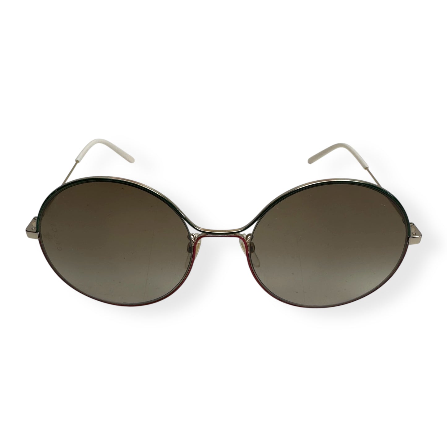 GUCCI GG0395S ROUND LENSE SUNGLASSES GOLD