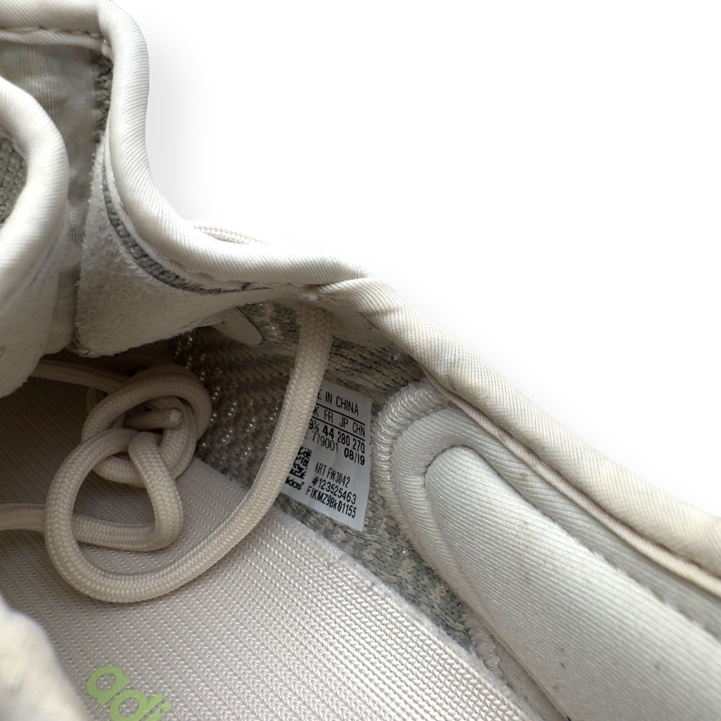YEEZY BOOST 350 V2 SNEAKER CITRIN NON-REFLECTIVE UK9.5