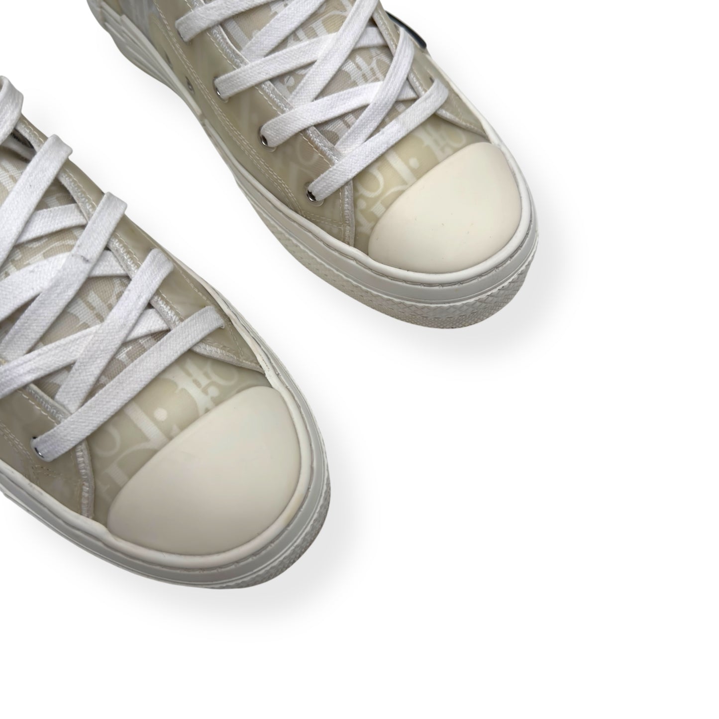 DIOR B23 HIGH TOP SNEAKERS BLACK / WHITE 42 / UK8