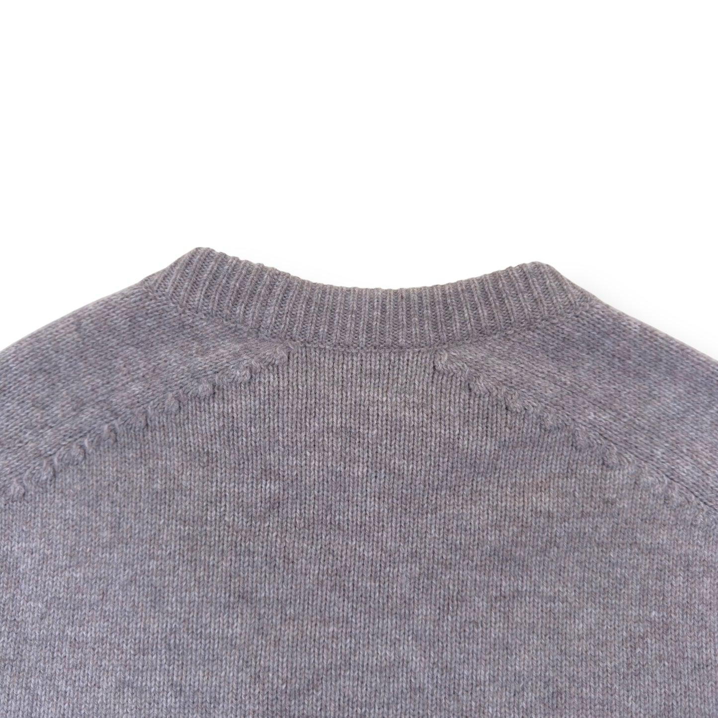 CHRISTIAN DIOR ATELIER WOOL CREWNECK SWEATER GREY M