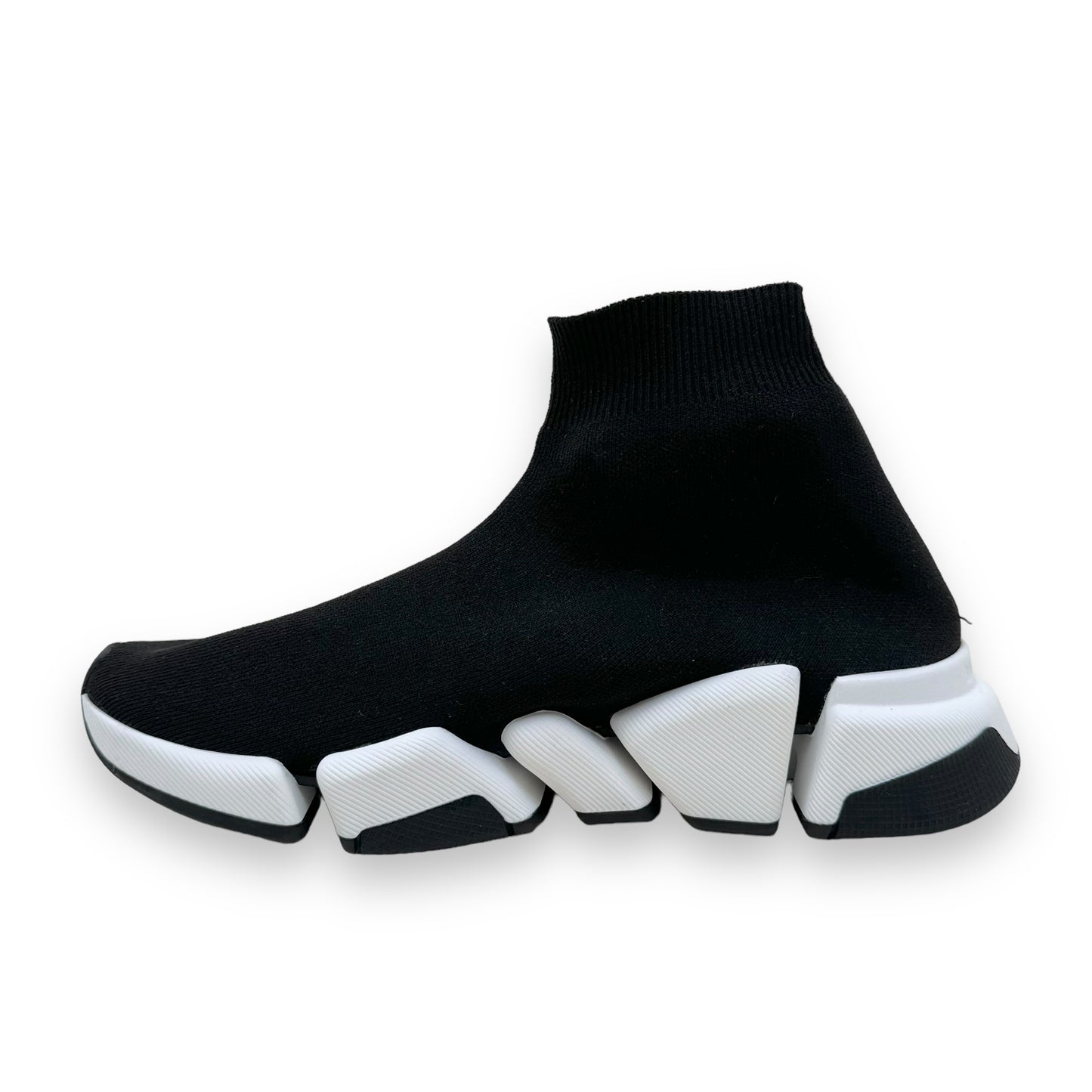 BALENCIAGA SPEED 2.0 KNIT SNEAKER BLACK UK5