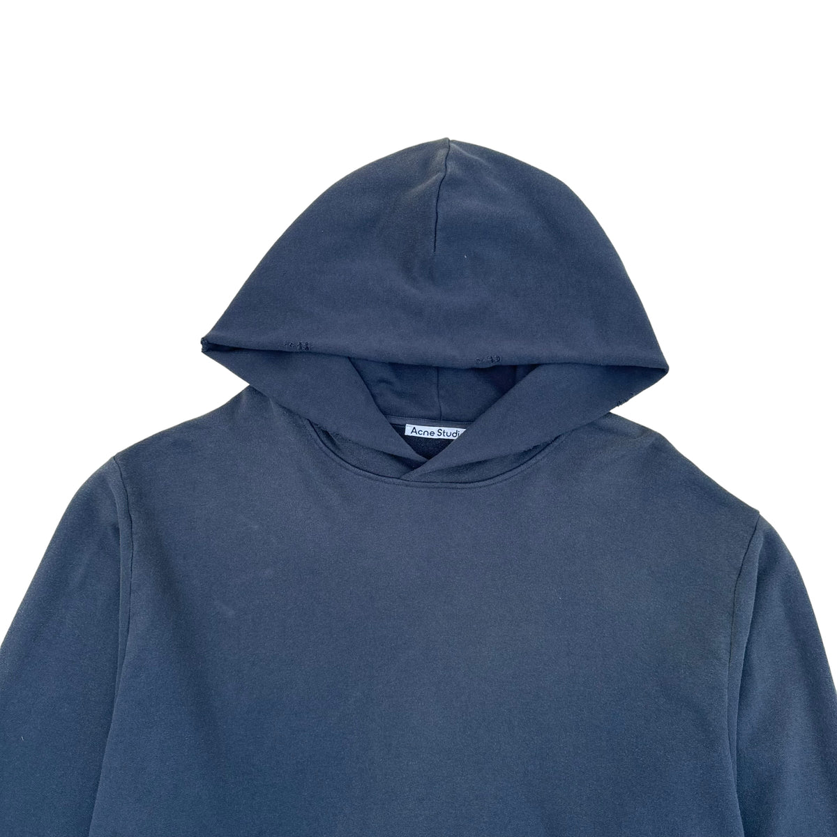 ACNE STUDIOS LOGO HOODIE BLACK XXL