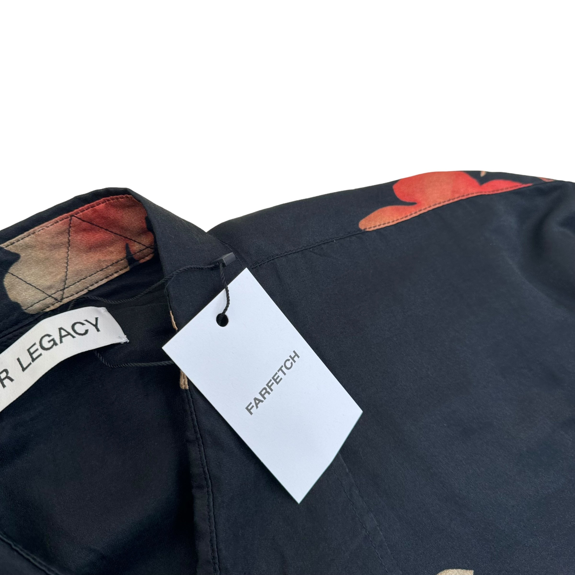 OUR LEGACY NOCTURNAL FLOWER PRINT SHIRT XXL