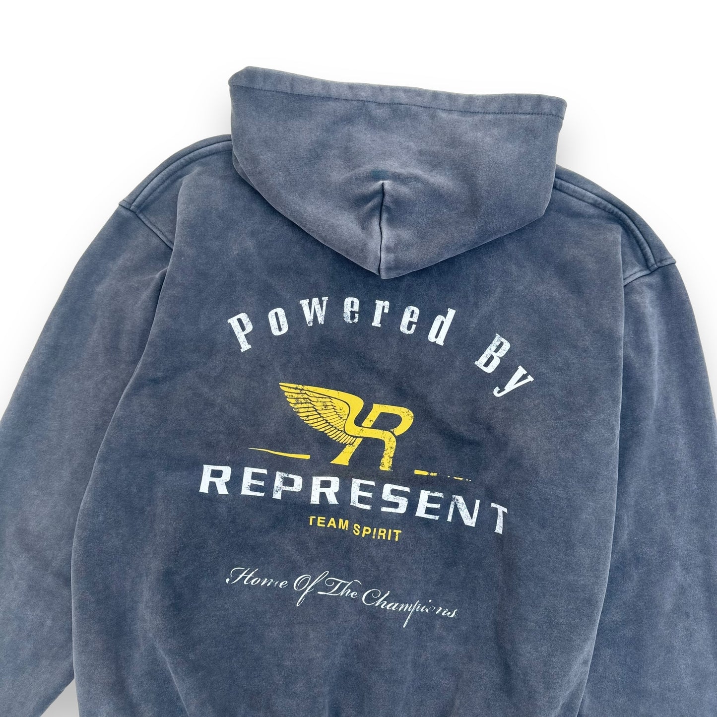 REPRESENT TEAM SPIRIT HOODIE GREY M