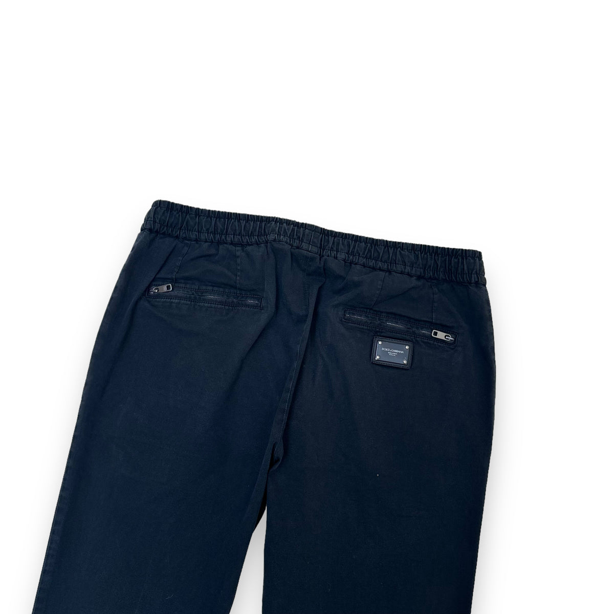 DOLCE & GABBANA TROUSERS BLACK XL