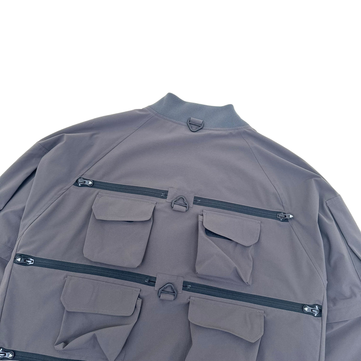 SOUTH2 WEST8 MULTI-POCKET ZIPPED 2 WAY JACKET DARK GREY L