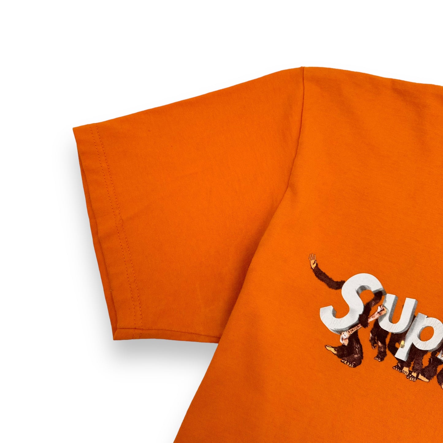 SUPREME APES T-SHIRT ORANGE M