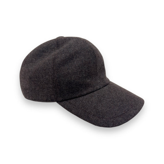 THOM SWEENEY WOOL / CASHMERE CAP DARK BROWN L