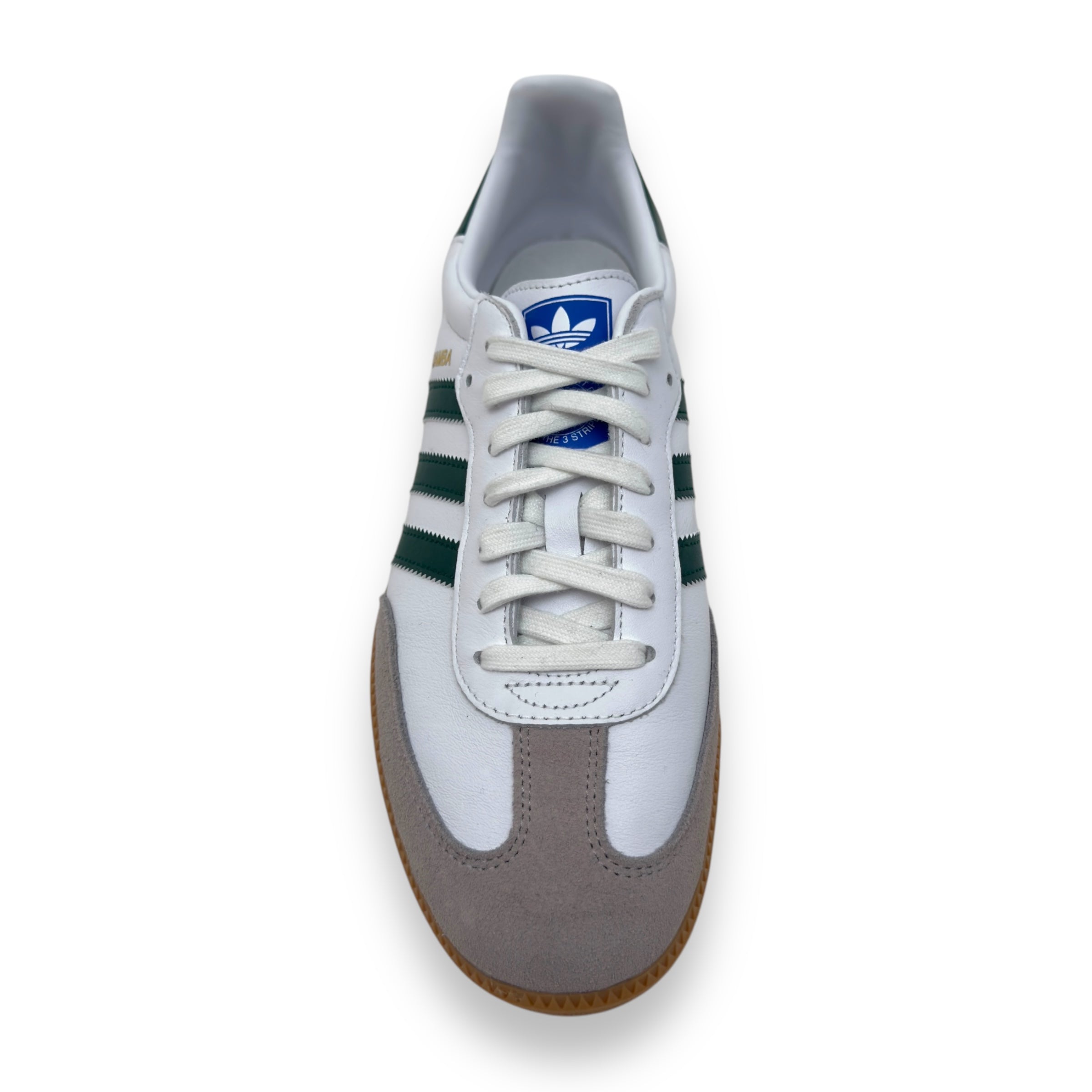 ADIDAS SAMBA OG SNEAKER WHITE / GREEN UK10.5