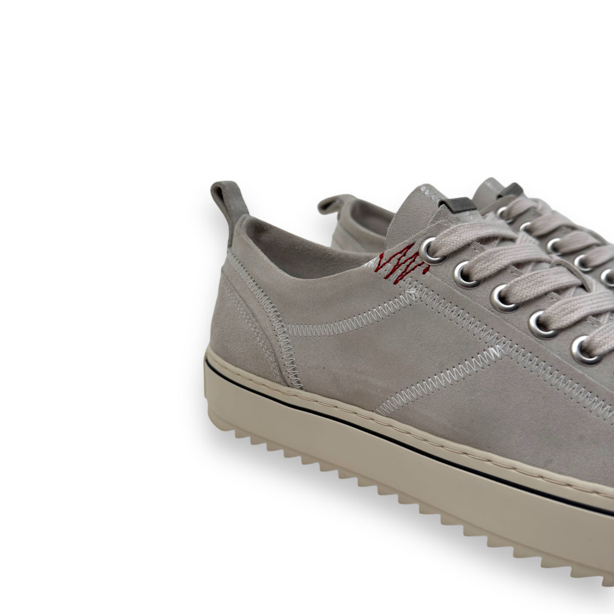 REPRESENT ALPHA LOW TOP SUEDE SNEAKER VINTAGE WHITE UK10