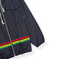 PALM ANGELS MONOGRAM WINDBREAKER JACKET BLACK L