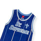 SUPREME ST.SUPREME BASKETBALL JERSEY VEST BLUE L