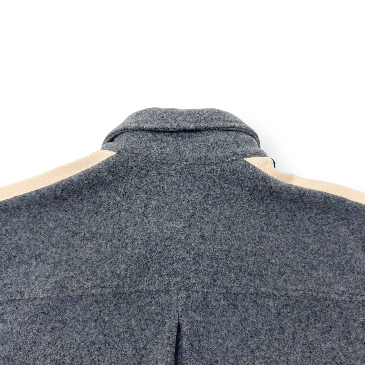 PALM ANGELS WOOL OVER SHIRT GREY XL