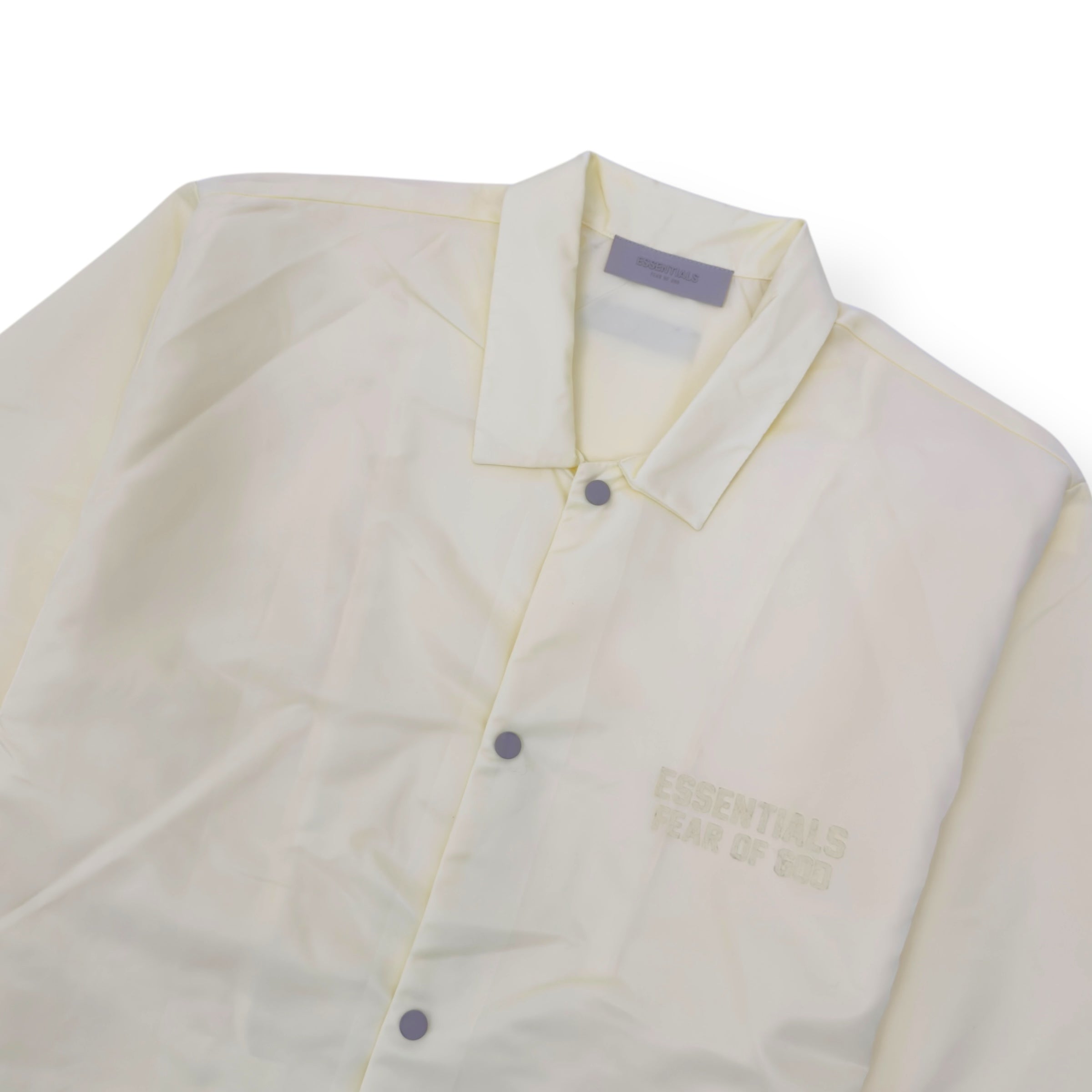 FEAR OF GOD ESSENTIALS OVER-SHIRT CANARY YELLOW L