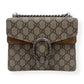 GUCCI GG SUPREME MONOGRAM DIONYSUS CANVAS SHOULDER BAG BEIGE S