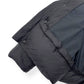 BALENCIAGA OVERSIZED QUILTED LOGO-JACQUARD SHELL PUFFER JACKET BLACK 46 / XS