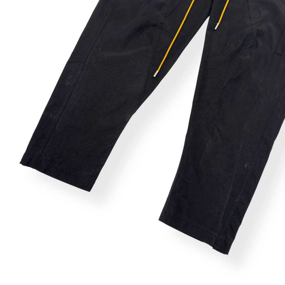 RHUDE CUPRO CARGO PANTS BLACK S
