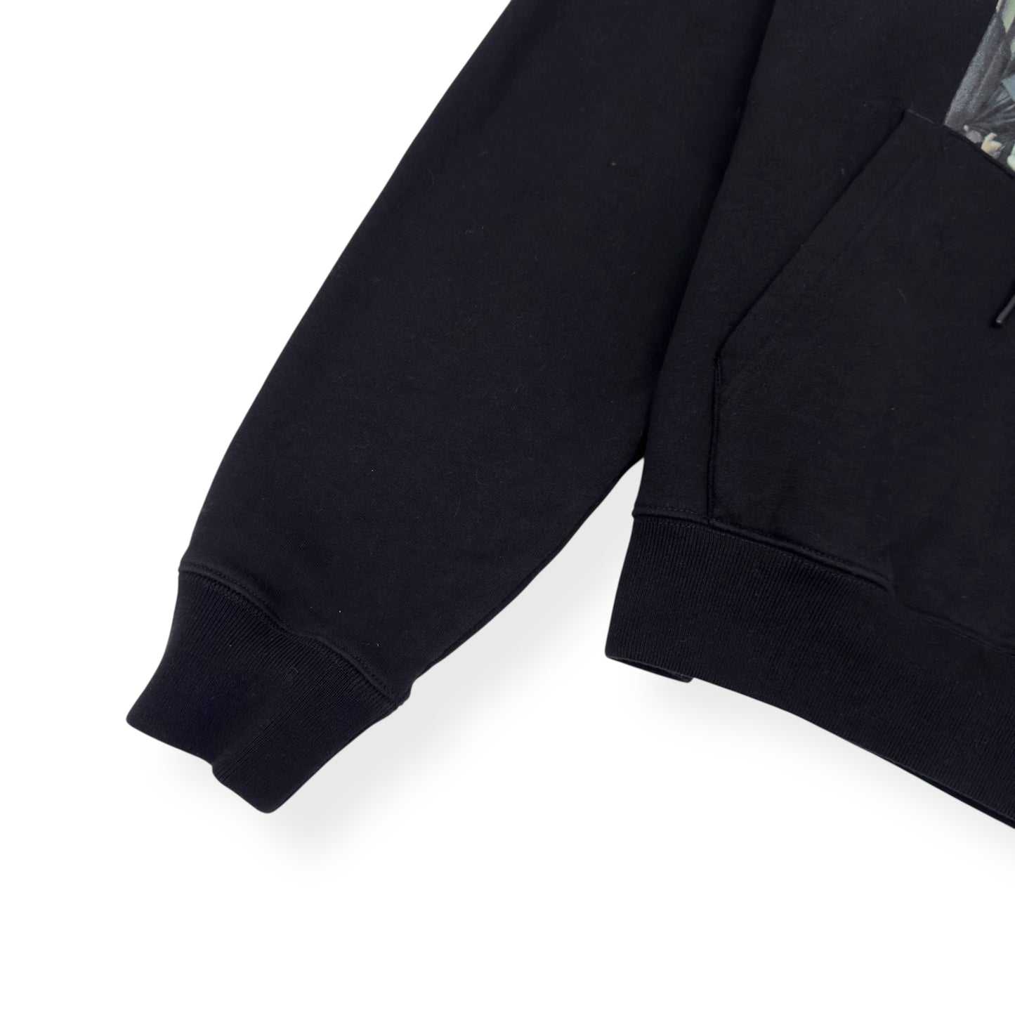 OFF-WHITE CARAVAGGIO PAINTING HOODIE BLACK L