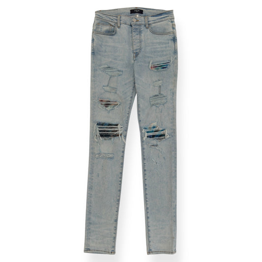 AMIRI TIE DYE MX1 SKINNY DENIM JEANS W32”
