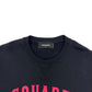 DSQUARED2 LOGO PRINT SWEATSHIRT BLACK / RED M