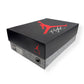 AIR JORDAN 4 RETRO GS SNEAKER ROYALTY BLACK / GOLD UK9.5