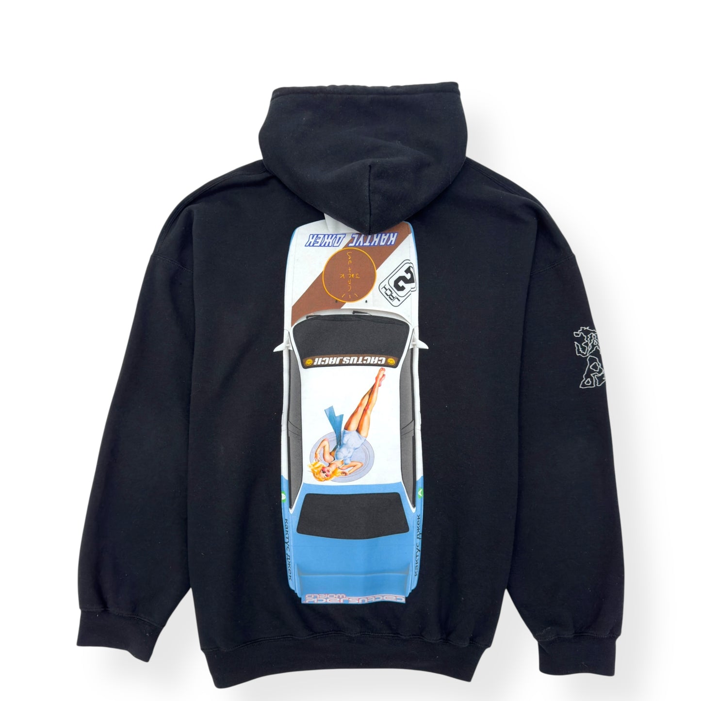 TRAVIS SCOTT JACKBOYS VEHICLE HOODIE BLACK L